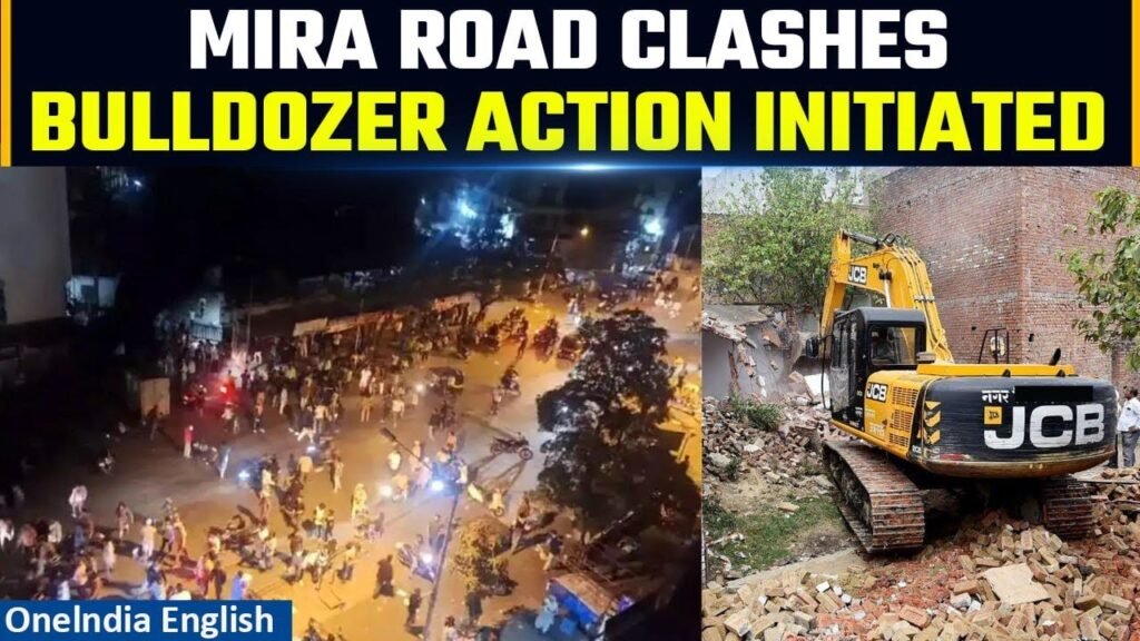 Bulldozer Action In Mumbai