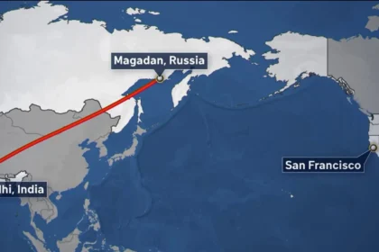 india to russia distance