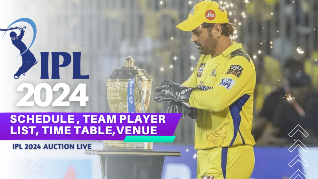 ipl 2024 schedule