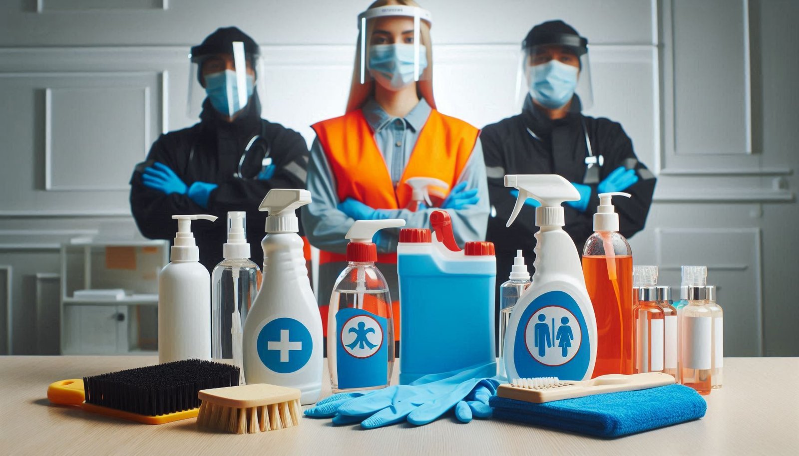 Safety and Hygiene Products: The Clean Team