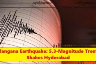 Telangana Earthquake: 5.3-Magnitude Tremor Shakes Hyderabad and Surrounding Areas