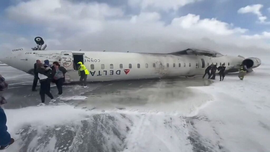 Delta Airlines plane crash